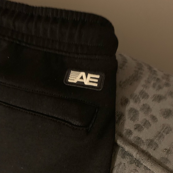 American Eagle Outfitters, Mens Joggers, Medium, Black, Great Condition - Picture 7 of 15